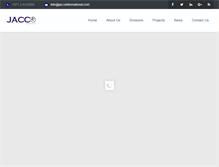 Tablet Screenshot of jaccointernational.com